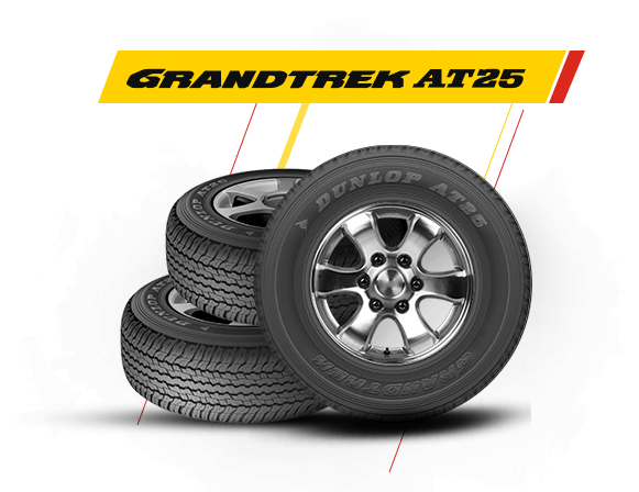 Buy Dunlop Grandtrek AT25 Online UAE | Best Grandtrek AT25 SUV Tyres ...